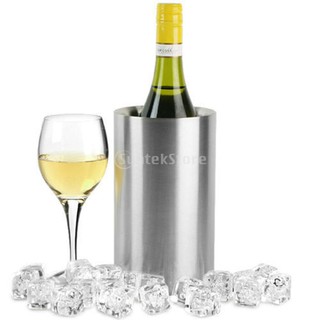 Stainless Steel Ice Bucket For Beer Wine Champagne Cooler Home Bar Accessory