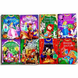 FUNandSMART 8 Pieces Classic Bedtime Story Boardbooks
