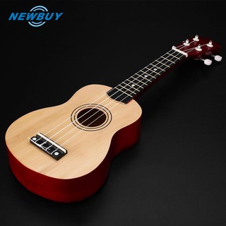 21" Wooden Ukulele Uke Musical Instrument 4 Strings Guitar (1)