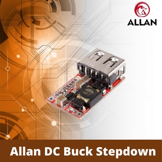 Allan 6-24V to 5V 3A USB DC-DC Buck Step-Down Converter