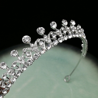 Rhinestone Bridal Crown Headpiece Crystal Tiaras Bride Headbands Wedding Party Accessiories Hair Jewelry Ornaments Headwear
