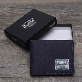 JCC plain canvas classic design bifold short wallet best for gift#425 (1)