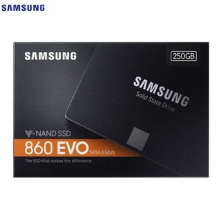 Samsung 860 EVO 250GB SSD Solid State Drive Internal SSD Black MZ-76E250BW