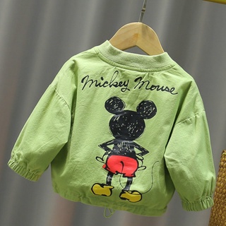 【cute baby】2020 Autumn New Children's Back Cartoon Print Jacket Boys and Girls Baby Baby Foreign 1-3