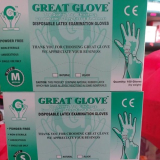 GREAT GLOVE DISPOSABLE LATEX POWDER-FREE
