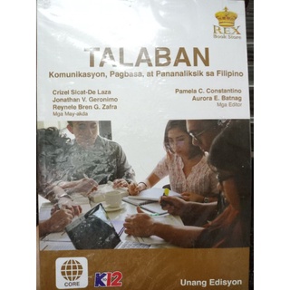 Talaban Komunikasyon, Pagbasa at Pananaliksik sa Filipino