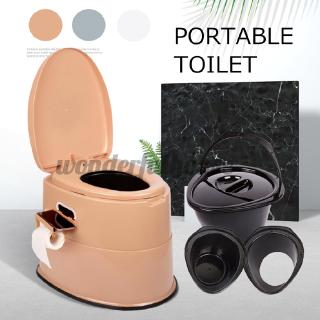 Portable Toilet Seat Old Pregnant Woman Home Bath Indoor Potty Commode (1)