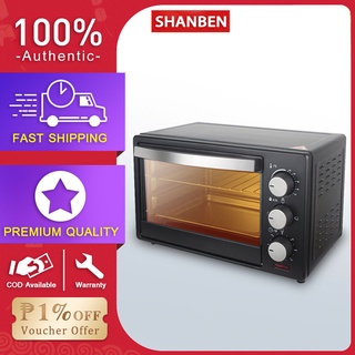 SHANBEN Household oven 20L small size oven multi-function automatic mini electric oven for baking ca