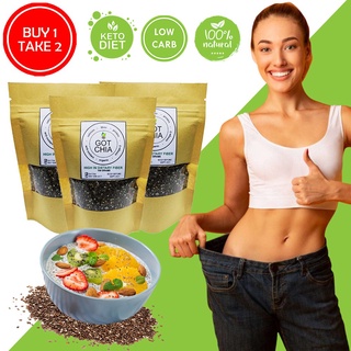 BUY 1 TAKE 2 Got Chia Organic Chia Seed 100g LCIF Low Carb Slimming Superfood Keto Vegan Weight Loss