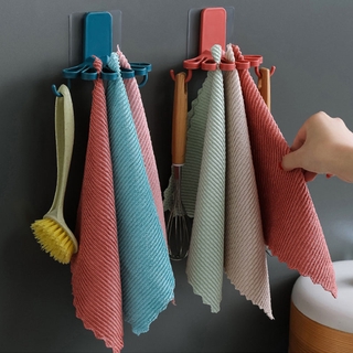 Flower Shape Towel Hooks Oragnizer Kitchen Towel Hanger Storage Rack Bathroom Drying Holder