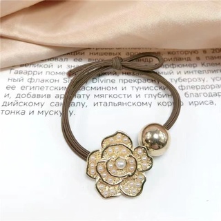 Korean Version of the Forest Department Small Daisy Hair Rope Xiaomue Head Rope