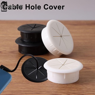 SUHE Office Wire Hole Cover Furniture Cable Organizer Desk Cord Grommet Threading Box Cover Table Cable Passing Home Line Outlet Port/Multicolor