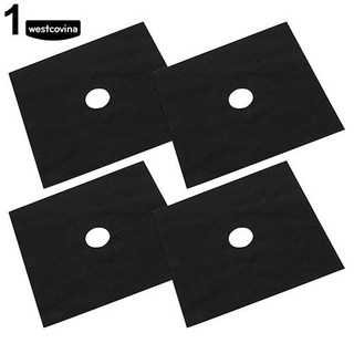 COD!!! Removable Easy Clean Square Foil Gas Hob Protector Liner Stove Protection Mat (5)