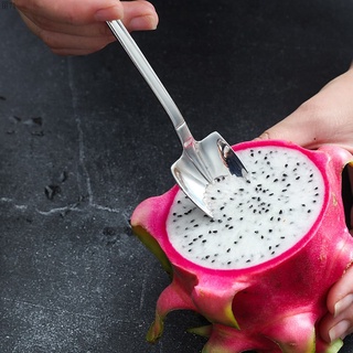 ஐ¤Watermelon spoon thickened stainless steel spade spoon home retro creative dessert eat watermelon