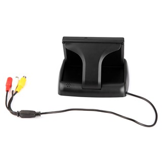 Foldable 4.3Inch Color LCD TFT Reverse Rear view Monitor for Car Back Up Camera (2)