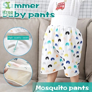 【In stock 】Comfy Childrens Diaper Skirt Shorts 2 in 1 Waterproof and Absorbent Shorts for Baby Toddler