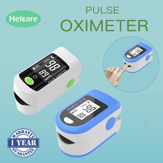 Helcare Blood Oxygen Monitor Fast Rapid Reading Finger Pulse Oximeter Monitor