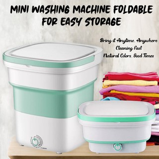 Portable Washing Machine Mini Washing Machines Portable Collapsible Ultrasonic Washing Mac