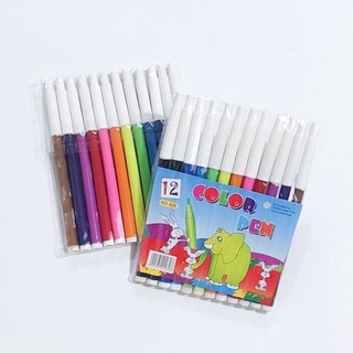 Mini Color Pen 12-1 (12Colors) and 12-1 (6Colors) School Supplies