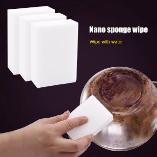 5Pcs White Nano Magic Sponge Eraser Cleaner For Kitchen Office Bathroom Home Cleaning Accessory