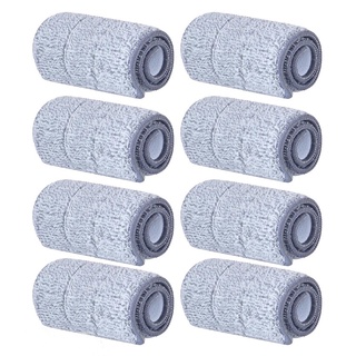 mop✺❏33x12cm Household Wet & Dry Cleaning Microfiber Mop Cloth/ Flat Mop Replacement Heads/ Cleaning