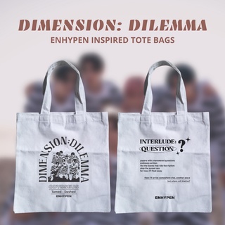 ENHYPEN tote bag dimension: dilemma