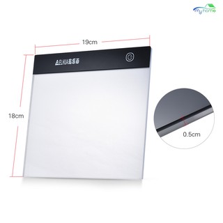 Portable A5 LED Light Box Drawing Tracing Tracer Copy Board Table Pad Panel Co (4)