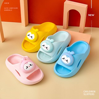 【ZLACK】Cute Cartoon Design Yeezy Slides Infant Sandals For Kids Boys Girls 24-35