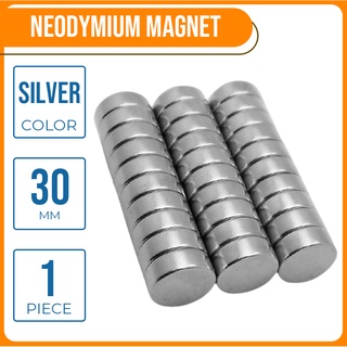 Round Magnet Neodymium 30mm Diameter 1pc N42 Rare Earth Neodymium Super Strong Magnetic NdFeB Magnet