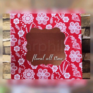 Gift & Wrapping∏10x10x5 INCHES (10 PCS) HOLIDAY CHRISTMAS / FLORAL CAKE BOX (REVERSIBLE BOTTOM) LIM