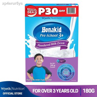 ﹍Bonakid Pre-School® 3+ Powdered Milk Drink Children 180g