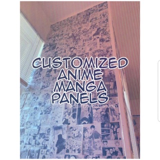 20 pcs. Customized Manga Panels Wall Decor | PLS READ DESCRIPTION