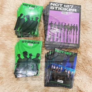 [ONHAND] SEALED NCT 127 Sticker with/without POB poster (Jewel, Sticky, SeoulCity, Sticker) Official