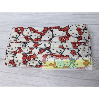 ♛10 pcs Adult Printed Facemask Disposable 3ply Surgical Mask w/ Designs Hello Kitty Axie Gradient