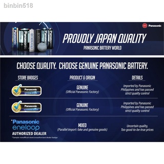 Batteries✕Panasonic Eneloop White 800mAh 1.2 V BK-4MCCE/2NT Rechargeable Battery AAA Pack of 2 | Jua