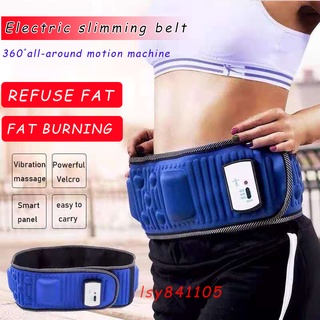 Body Slimming Belt Electric Vibrating Abdominal Muscle Trainer Weight Loss Fat Removal Muscle Building Body Shaper