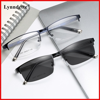 Anti Radiation Eyeglasses for Business Men with Photochromic Eye Glasses Replaceable Lens Transition Glasses Metal Frame