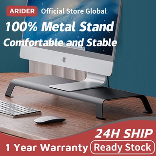 ARIDER Desktop Monitor Stand Riser Computer Laptop Holder Bracket Keyboard and Mouse Storage