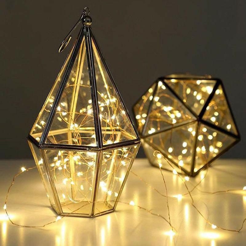 LED String Fairy Lights Copper Battery Powered Waterproof (8)