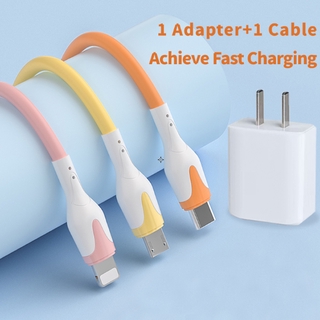 YOYO Fast Charger Set, 1 Charger + 1 Cable Kit, 5V2A Charger with USB Cord, Single port Adapter, 1M Fast Charging Cable