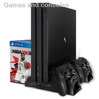 ◙☄Dobe PS4 Slim and PS4 Pro Multifunctional Cooling Stand + Controller Charger TP4-882