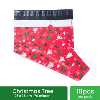 Christmas edition polymailer Courier Pouch Gift wrapper