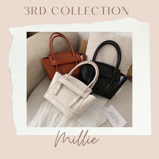 MILLIE- Tote Handle/Leather Handbag BY K&N.CO