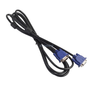 Bang 1.5/3/5/10m VGA 15 Pin Male To Male Extension Cable For PC Laptop Projector HDTV