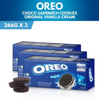 Oreo Vanilla Grocery Pack 266g (Box of 3)