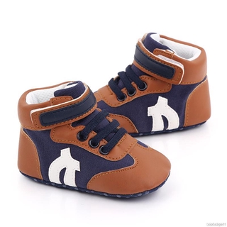 Fashion Baby Boys Girls Patchwork Anti-Slip Shoes Sneakers Toddler Soft Soled First Walkers (6)