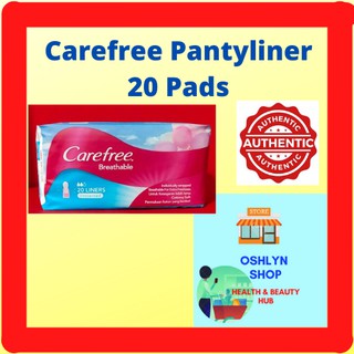 Carefree Breathable Unscented (20 liners)