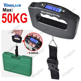 50KG Electronic Digital Portable Weighing Scale Handheld Travel Suitcase Luggage