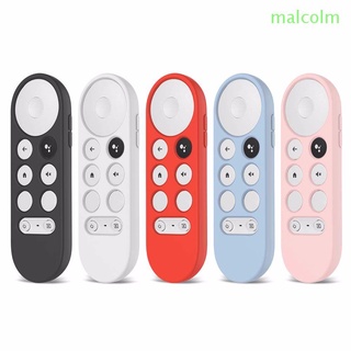MALCOLM Durable Remote Controller Protective Case Soft Protective Cover Remote Control Cover Silicone Cover Smart TV For Chromecast TV Shockproof Anti-fall Silicone Case Remote Control Protector/Multicolor