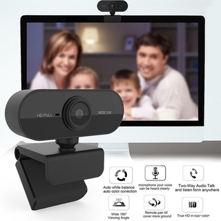 Webcam 1080P Full HD Web Camera With Built-in Microphone USB Plug Web Cam For PC Computer Mac Laptop Desktop YouTube Xbox Skype